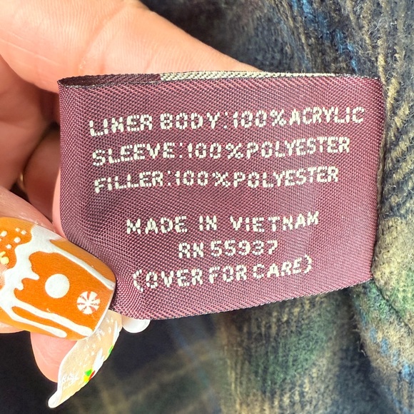 Newport Harbor Men’s L Chore coat Jacket Black Barn Canvas Ranch Zip Out Liner - Picture 12 of 17